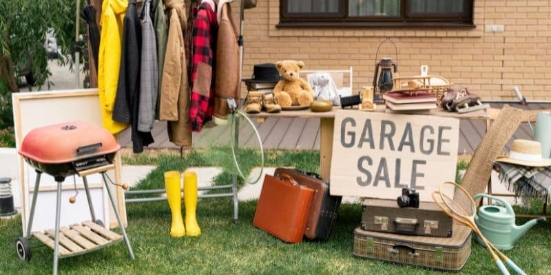 Garage sale hacks