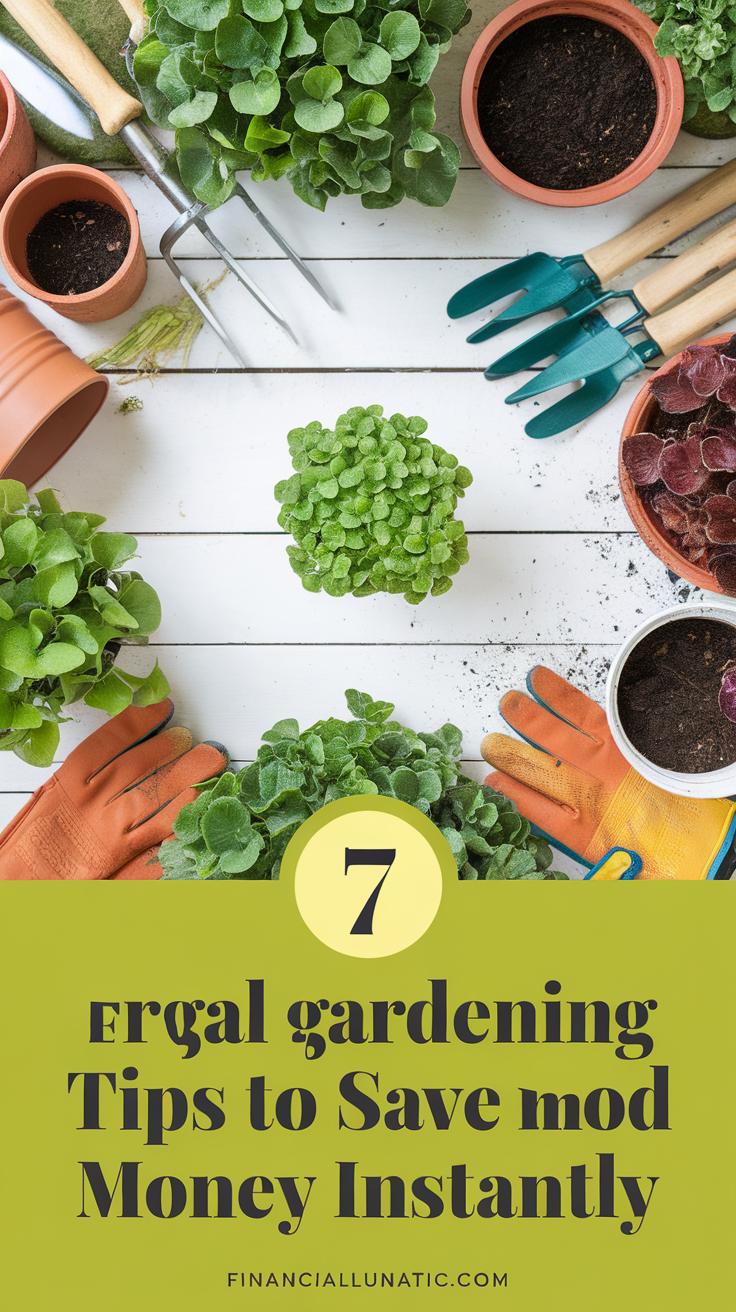 frugal gardening tips