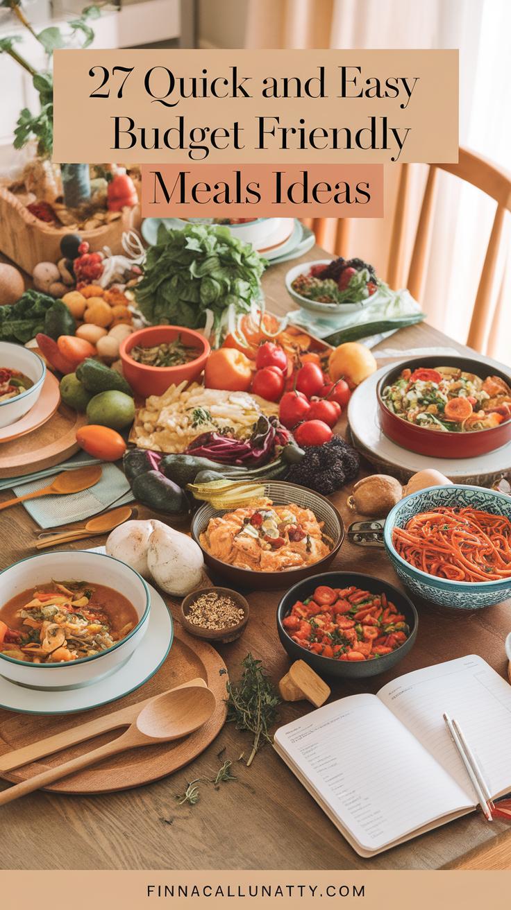 budget friendly meals