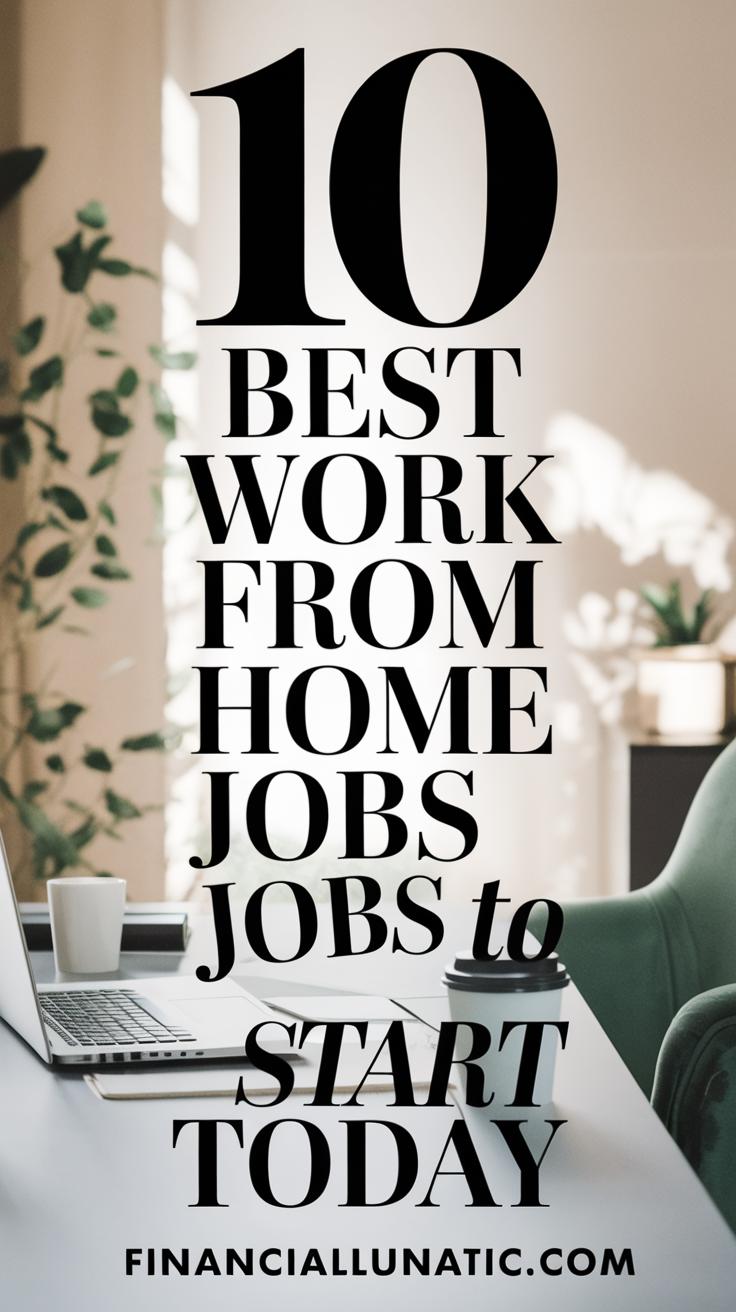 work from home jobs