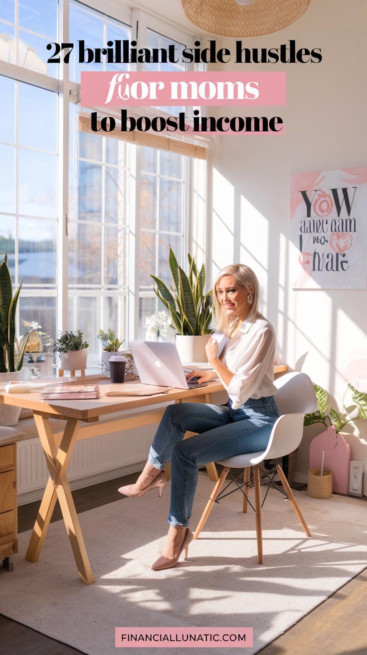 side hustles for moms