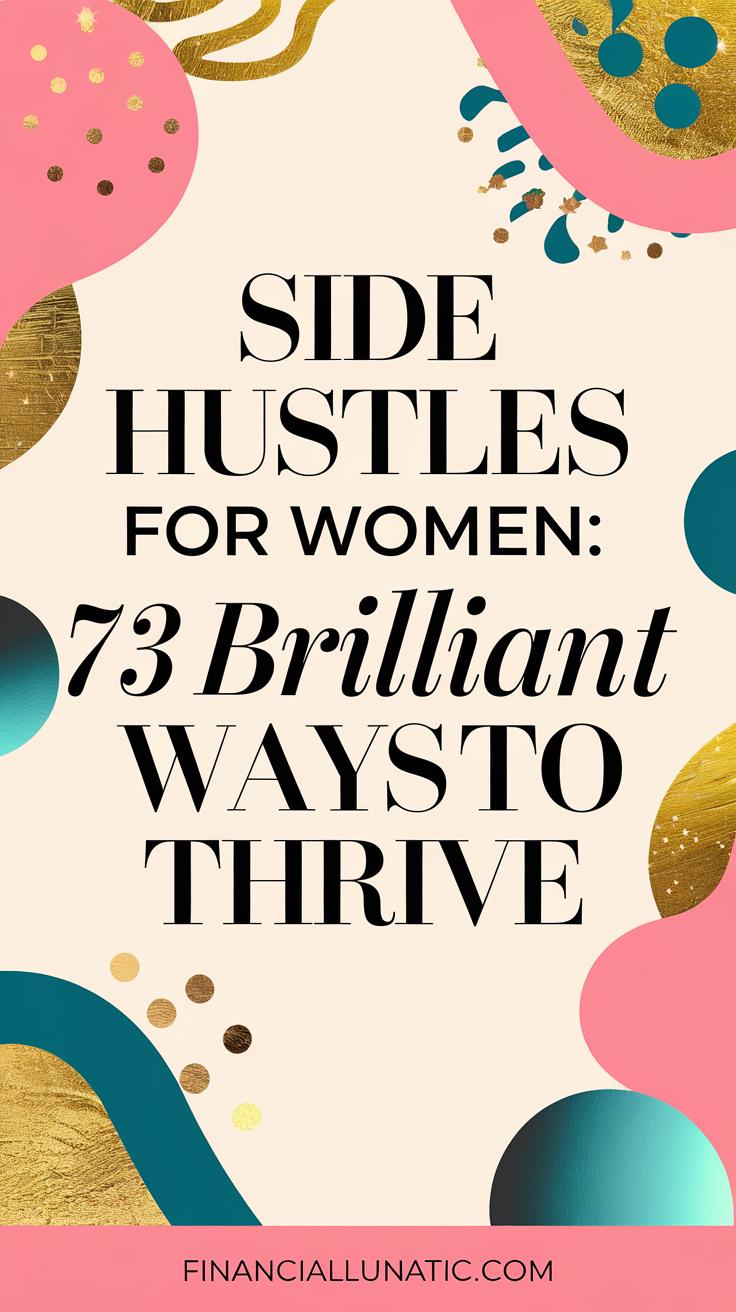 side hustles for women