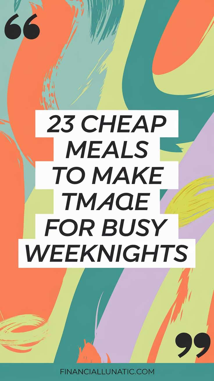 cheap meals to make