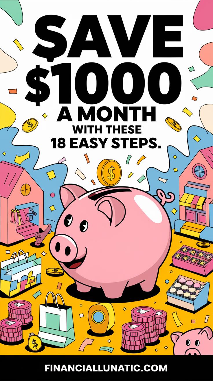 save 1000 a month