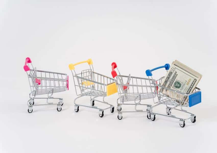 food shopping on a budget