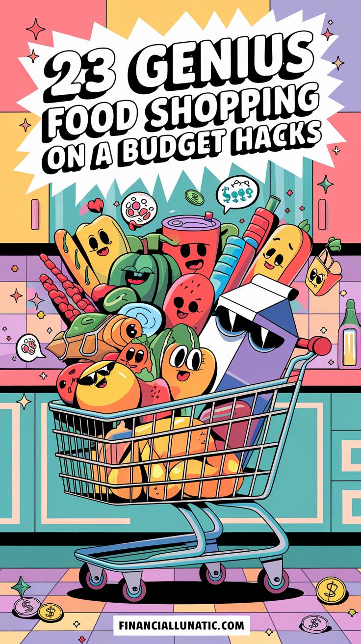 food shopping on a budget