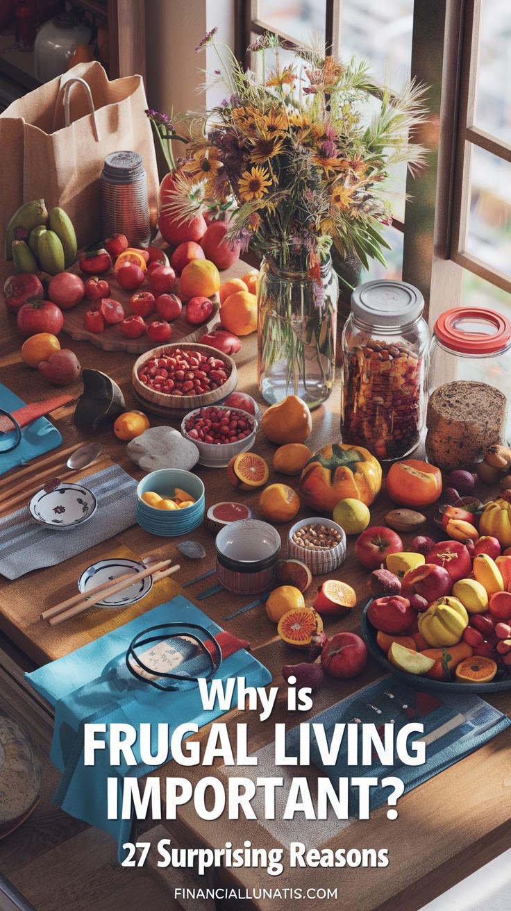 why is frugal living important