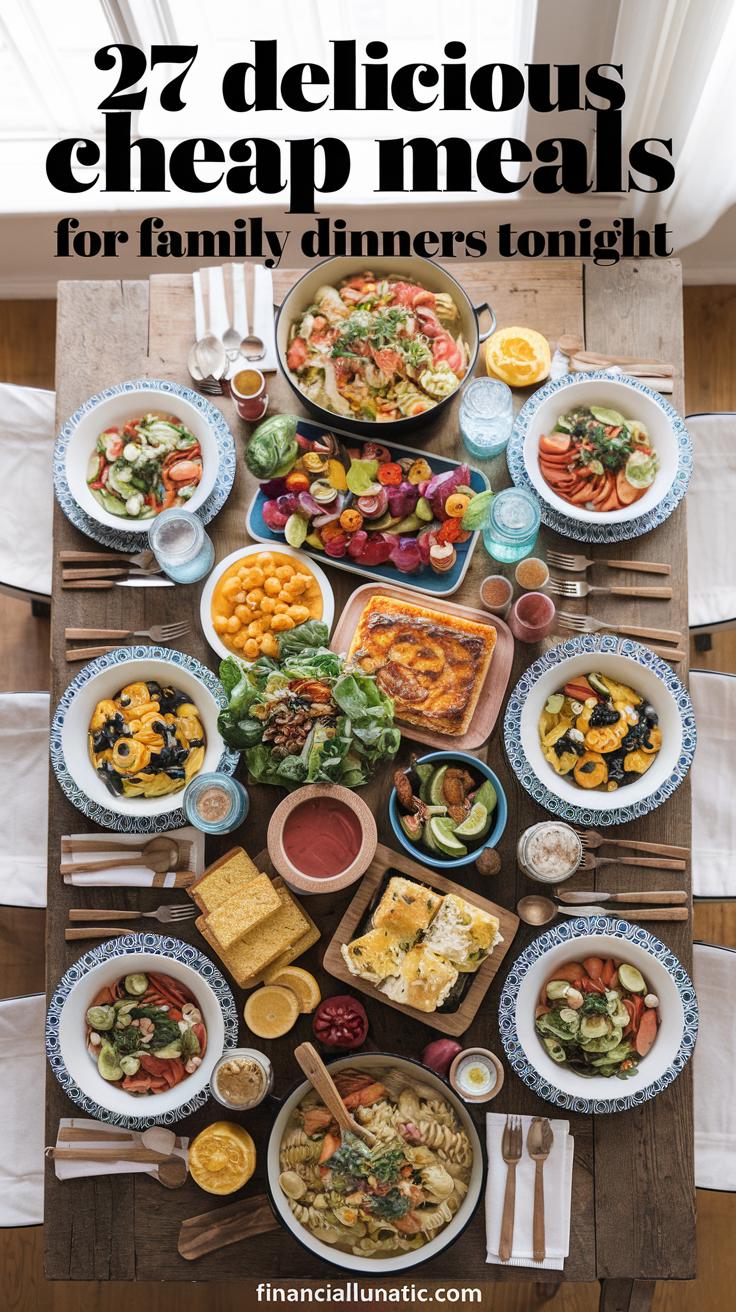 cheap meals for family