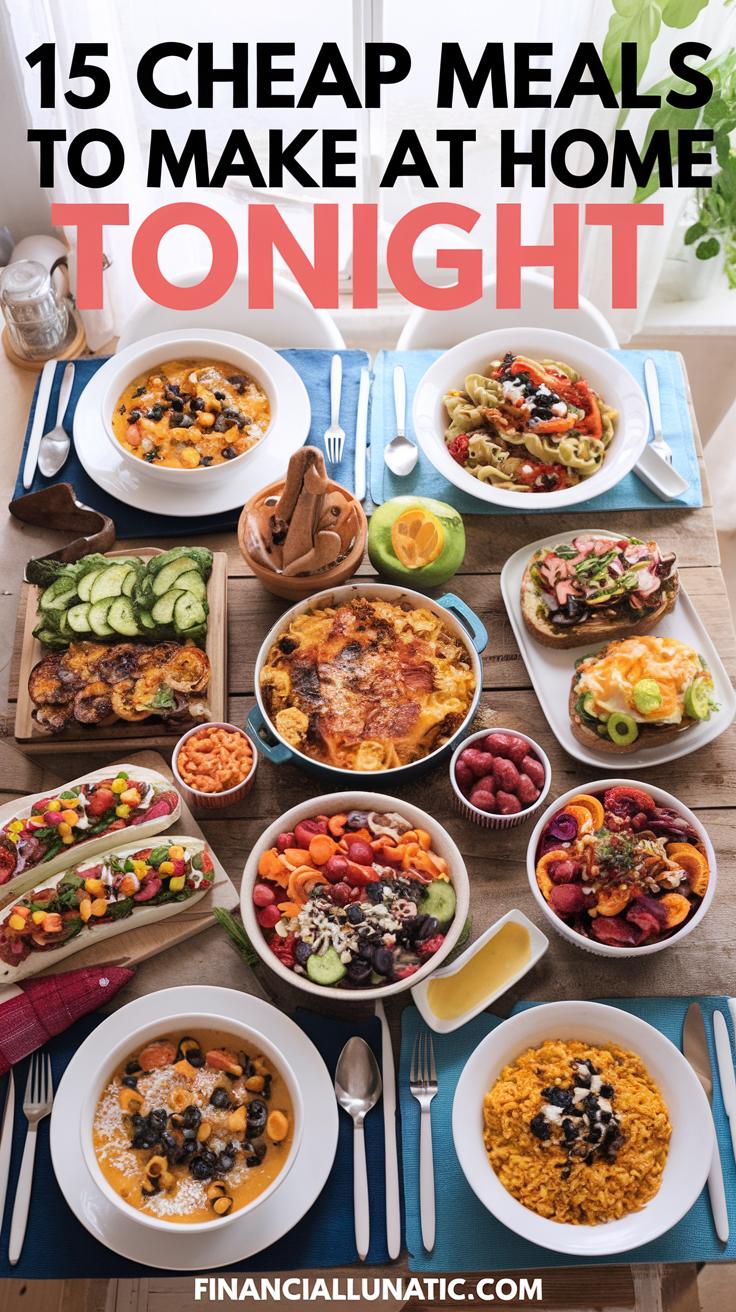 cheap meals to make at home