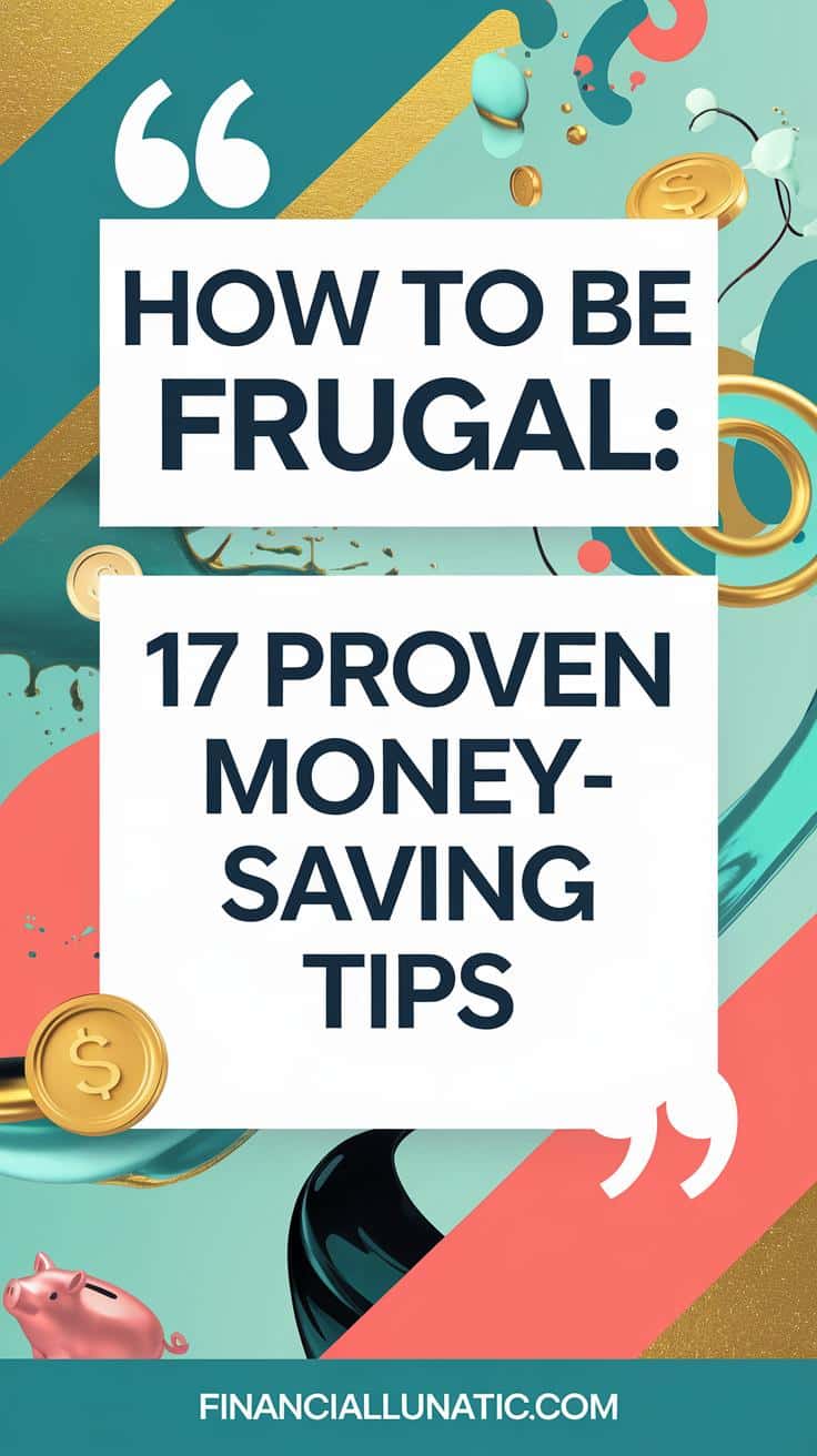 how to be frugal