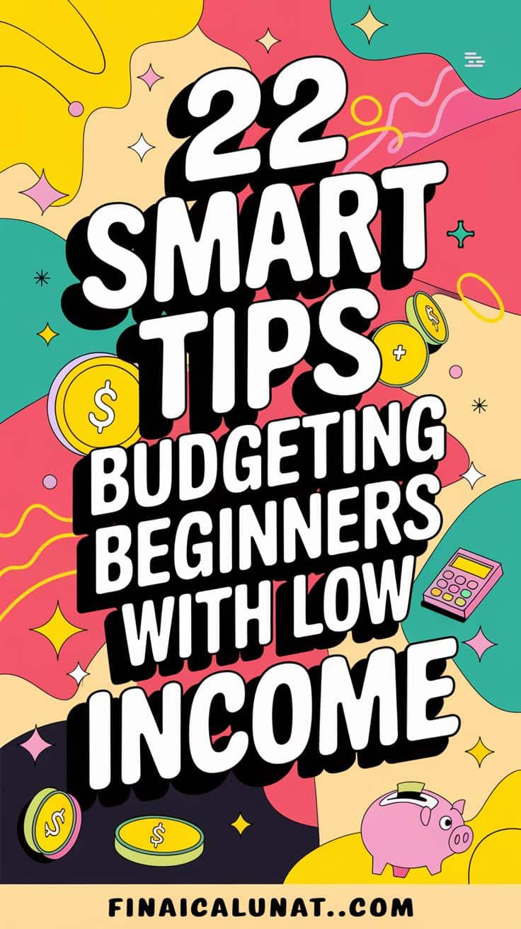 budgeting for beginners with low income