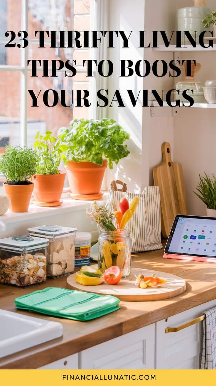 thrifty living tips