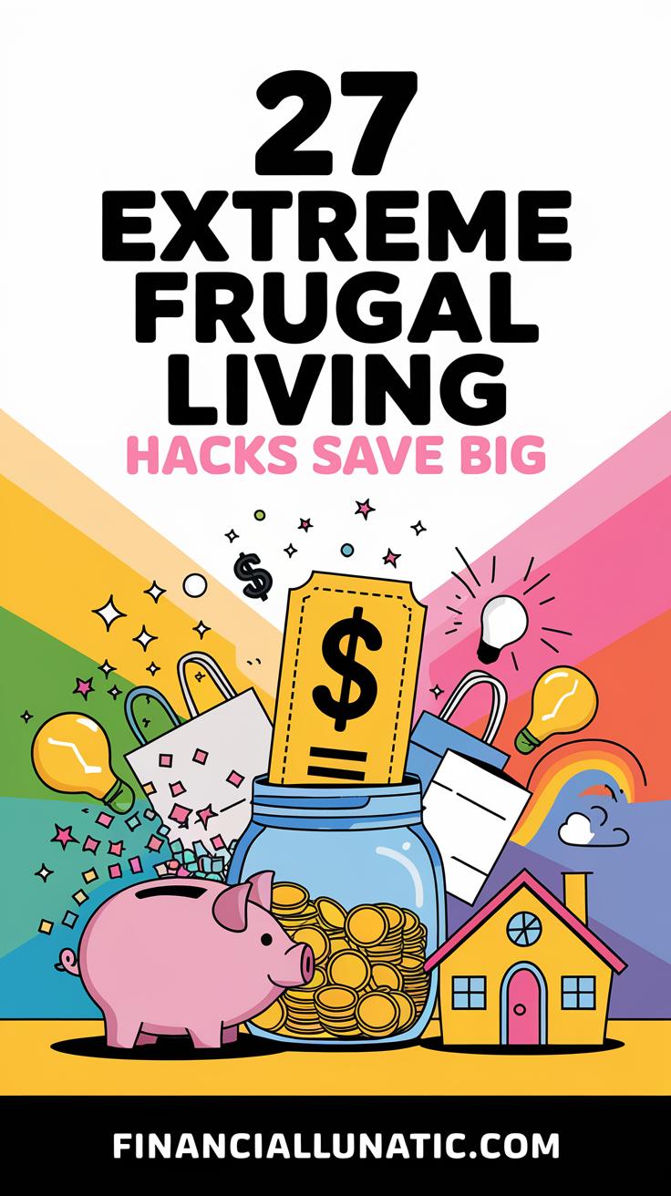 extreme frugal living hacks