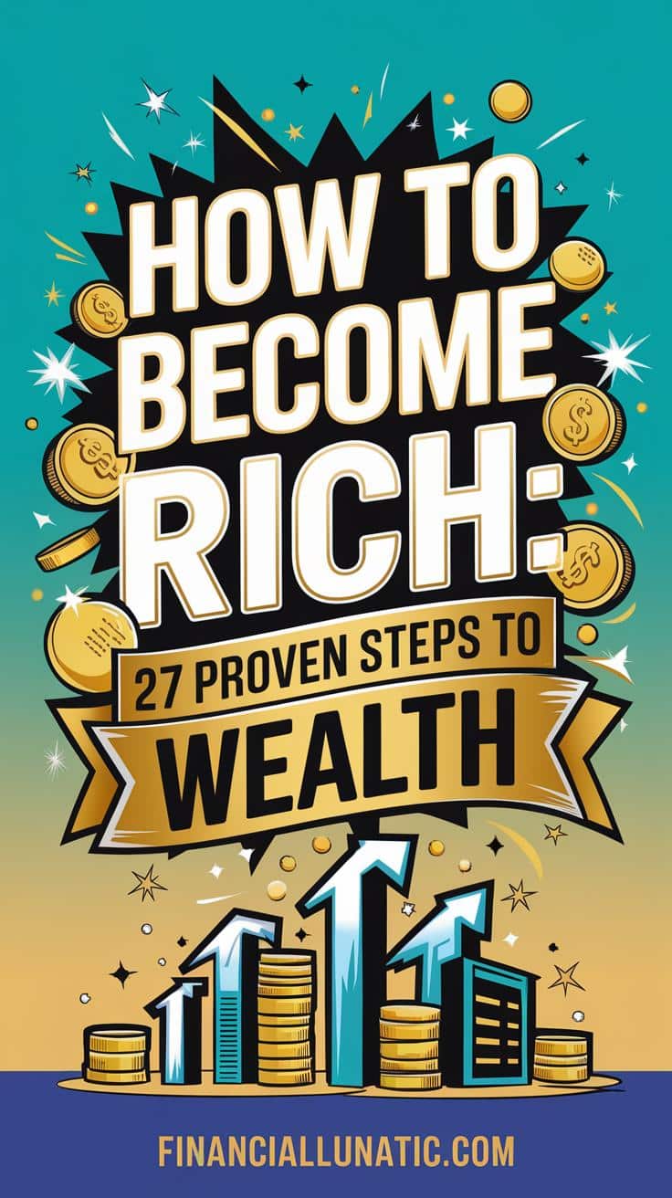 how to become rich