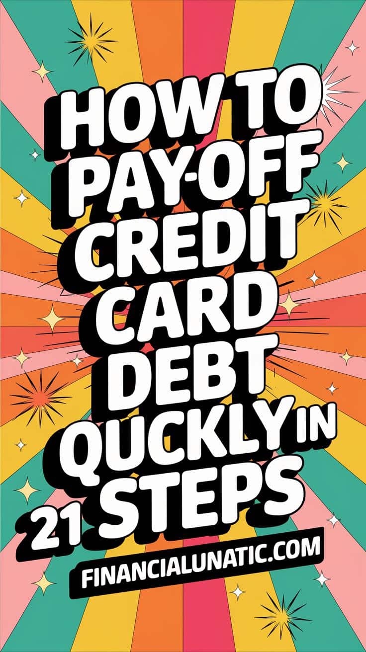 how to payoff credit card debt quickly