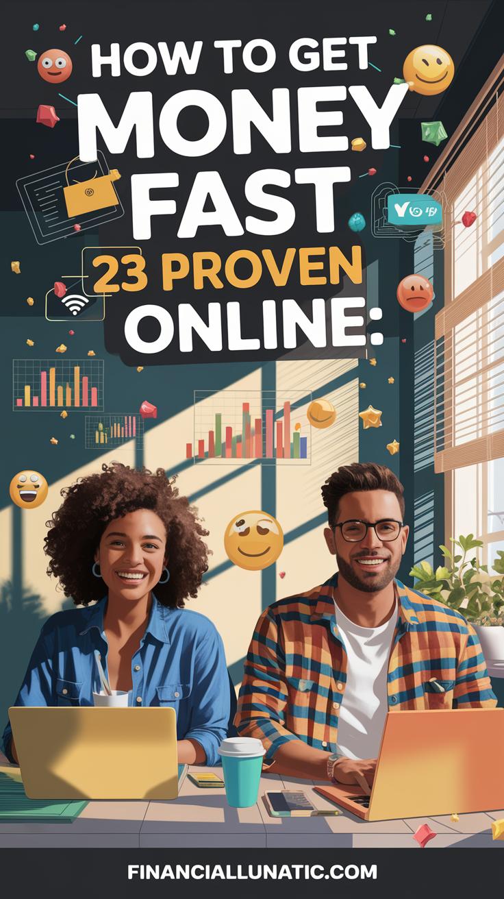 how to get money fast online