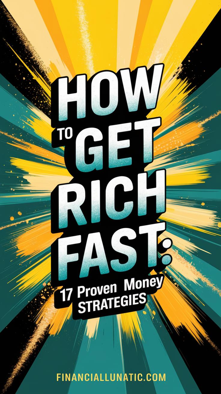 how to get rich fast