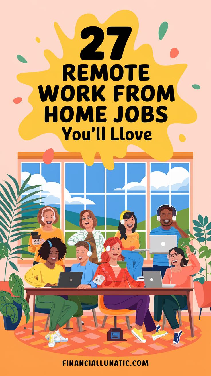 remote work from home jobs