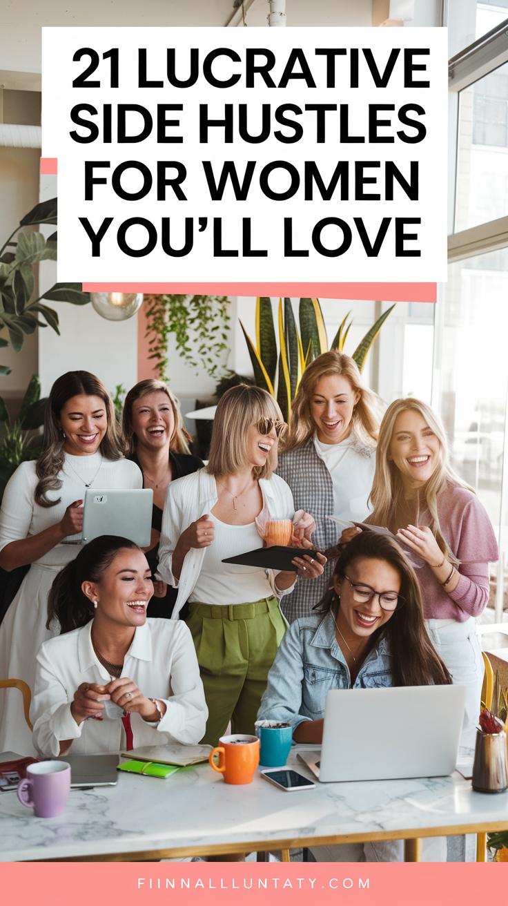 side hustles for women